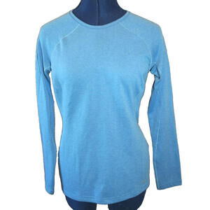 Patagonia Women's Size X-Small Blue Capilene 3 Midweight Long Sleeve Top